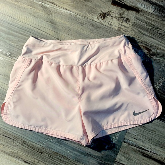 Nike Shorts Nike Drifit Soft Pink Running Shorts Size Small Poshmark